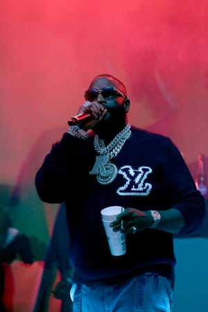 Rick Ross performs at the 2023 AfroTech Conference Music Stage on Nov. 4, 2023 in Austin, Texas.