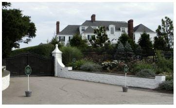 Taylor Swift's Watch Hill mansion was once the home of Rebekah Harkness, a divorcee who famously married into the Standard Oil fortune.